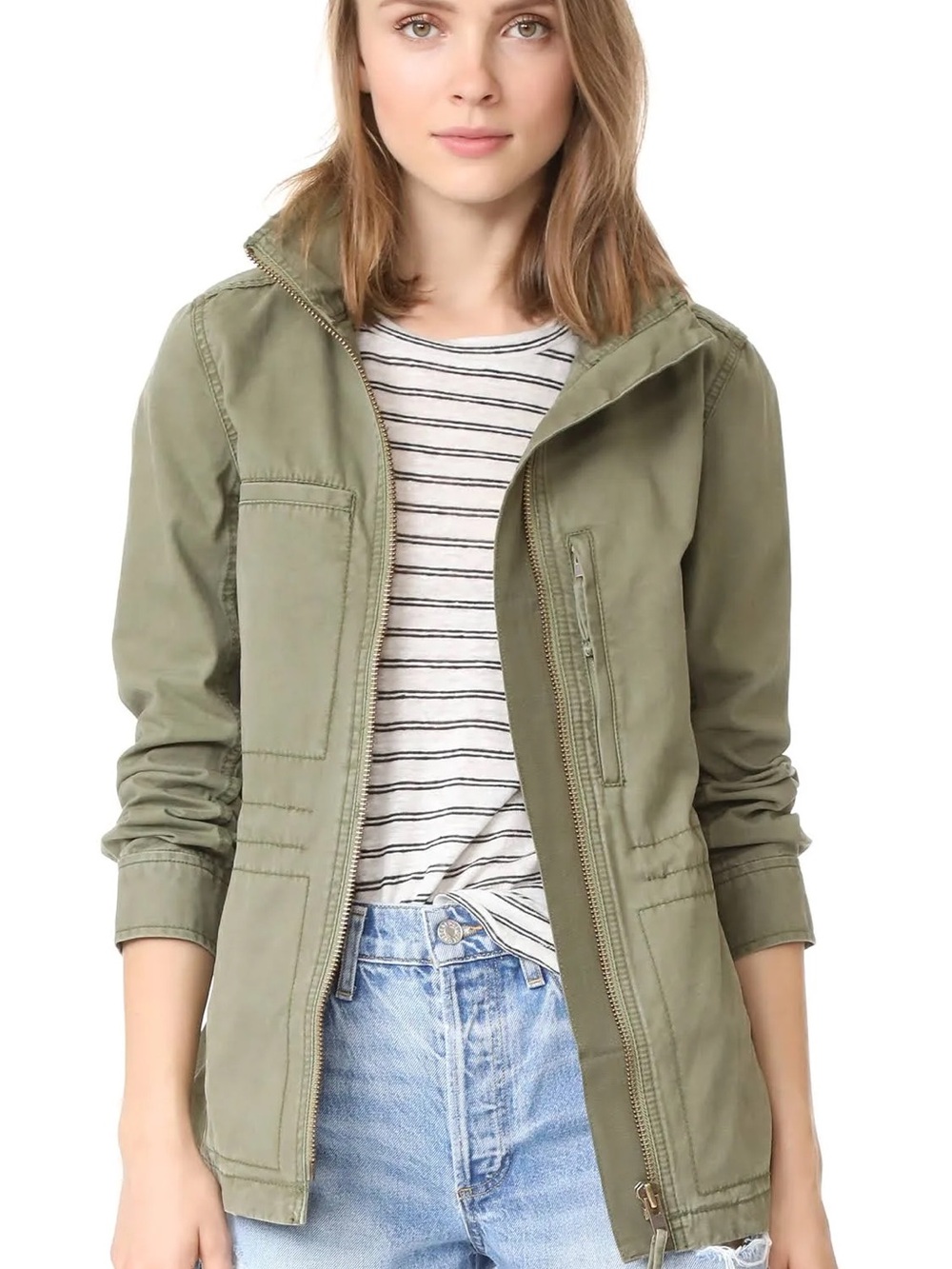 MADEWELL Fleet Olive Utility Jacket